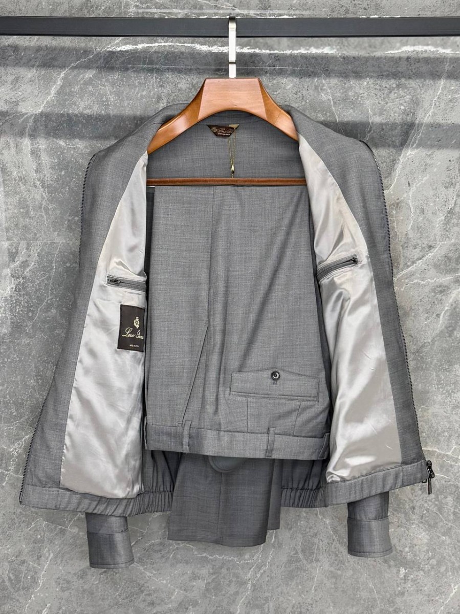 Мужской шерстяной костюм Loro Piana Мужской шерстяной костюм Loro Piana