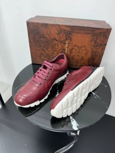 Крокодиловые кроссовки Stefano Ricci