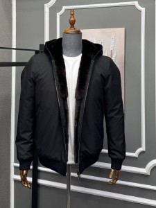 Бомбер на меху Loro Piana