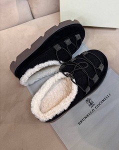 Мюли на меху Brunello Cucinelli