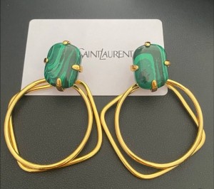 Клипсы Saint Laurent