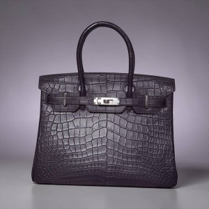Женская крокодиловая сумка Hermes Birkin 30 cm