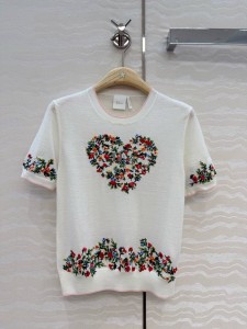 Женская трикотажная футболка Christian Dior