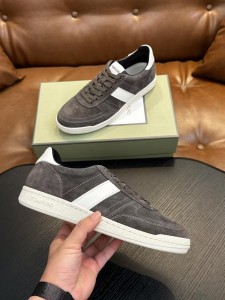 Мужские замшевые кеды Tom Ford