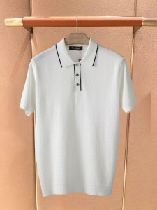 Мужское поло Loro Piana белая