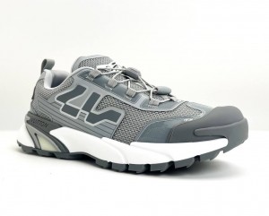 МУЖСКИЕ КРОССОВКИ LOUIS VUITTON RUNNER TATIC СЕРЫЕ
