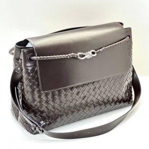Портфель Bottega Veneta шоколадный