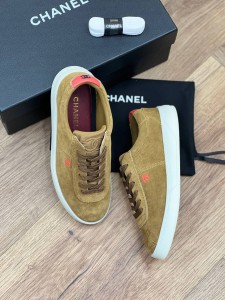 ЖЕНСКИЕ КЕДЫ CHANEL КОРИЧНЕВЫЕ