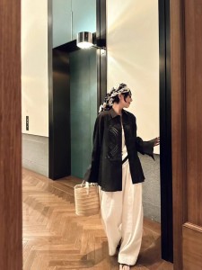ЖЕНСКАЯ РУБАШКА CHANEL ЧЕРНАЯ
