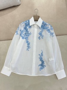 ЖЕНСКАЯ РУБАШКА ERMANNO SCERVINO БЕЛАЯ