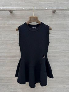 ЖЕНСКИЙ ТОП CHANEL ЧЕРНЫЙ