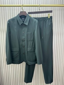 МУЖСКОЙ КОСТЮМ LORO PIANA ЗЕЛЕНЫЙ