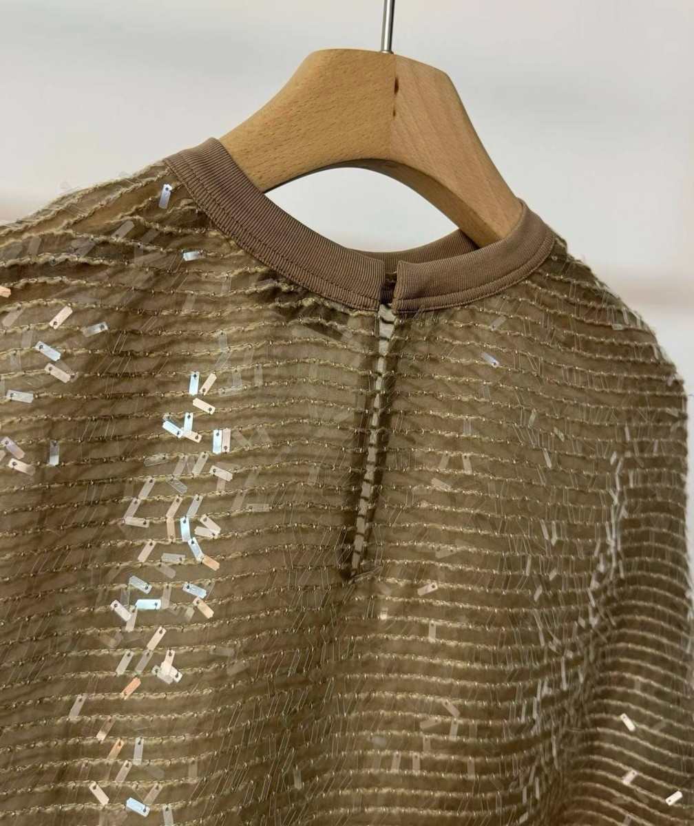 Женская футболка Brunello Cuicinelli Женская футболка Brunello Cuicinelli