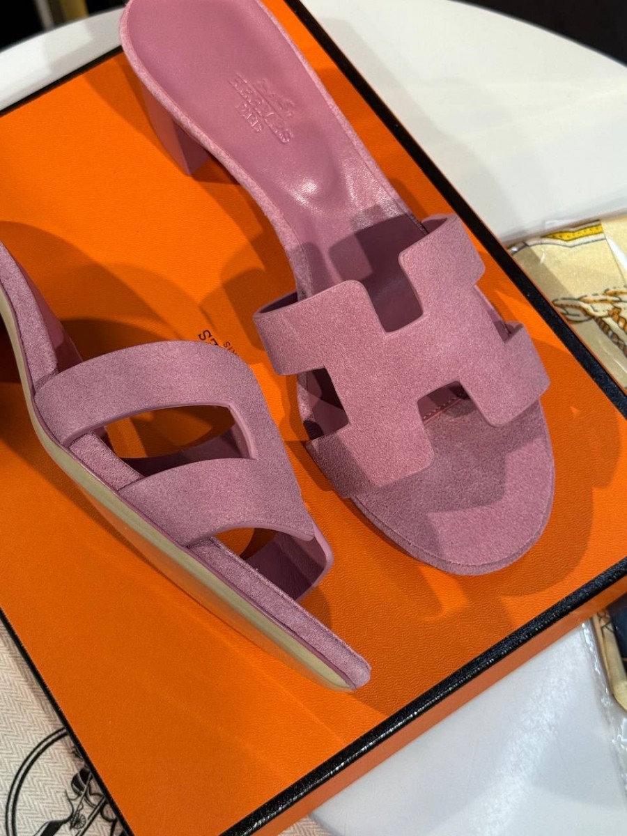 ЖЕНСКИЕ БОСОНОЖКИ HERMES РОЗОВЫЕ ЖЕНСКИЕ БОСОНОЖКИ HERMES РОЗОВЫЕ