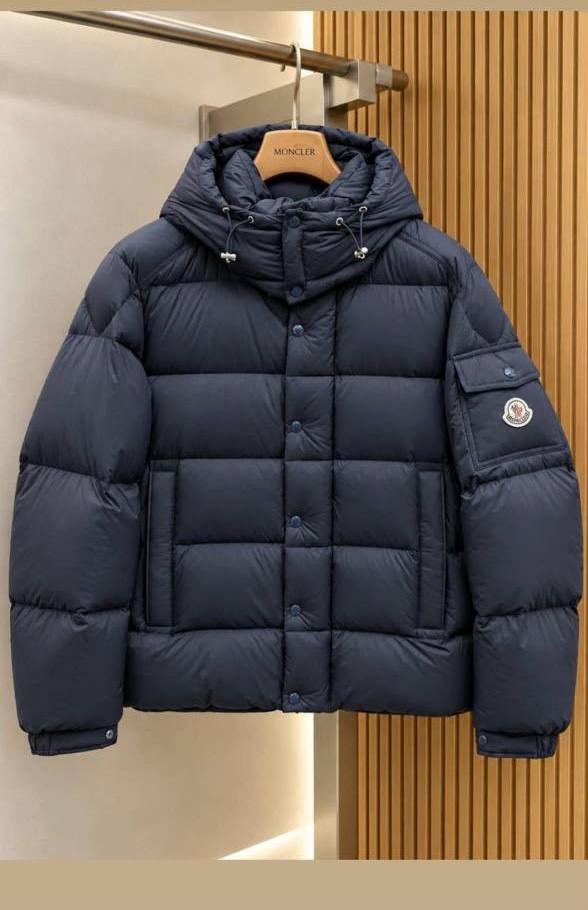 МУЖСКОЙ ПУХОВИК MONCLER СИНИЙ МУЖСКОЙ ПУХОВИК MONCLER СИНИЙ