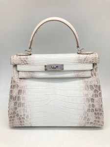 Hermes Kelly 28  cm Himalayan crocodile