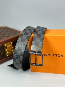 Двухсторонний ремень LV Damier Print 40 mm