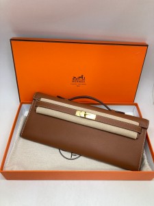 Клатч Hermes Kelly Kat Gold