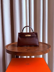 Hermes Mini Kelly  Alligator