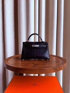 Hermes Mini Kelly  Alligator