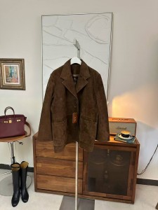 Замшевый жакет Loro Piana