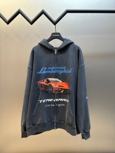 Худи на молнии Balenciaga
