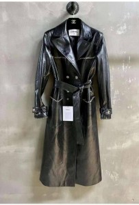 Кожаный тренч Chanel