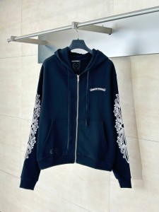 Худи на молнии Chrome Hearts