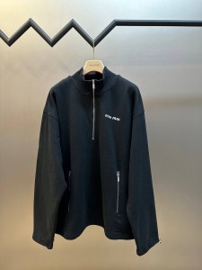 Лонгслив на молнии Miu Miu Unisex