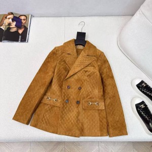 Пиджак замшевый Gucci