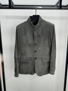 Замшевая куртка пиджак Zegna