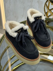 Ботинки на меху Prada