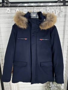 Кашемировый пуховик Kiton