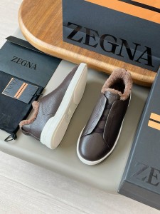 Кеды на меху Zegna