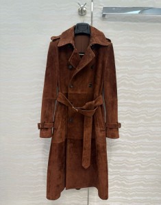 Плащ замшевый  Ralph Lauren