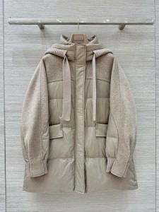 Комбинированный пуховик Loro Piana