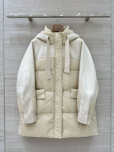 Комбинированный пуховик Loro Piana