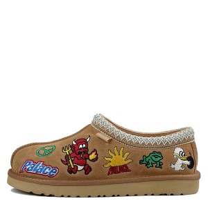 Palace X UGG Tasman Slipper Chestnut