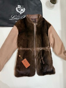 Норковое пальто Loro Piana