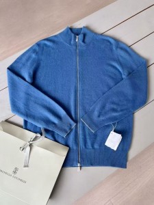 Кашемировый кардиган  на молнии Loro Piana