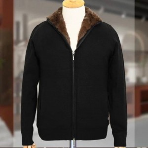 Кофта с мехом Loro Piana