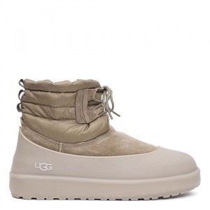 Ugg Mens Classic Mini Lace-Up Weather Dune