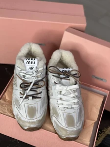Кроссовки на меху New Balance&Miu Miu