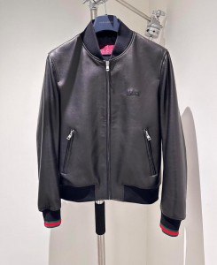 Кожаная куртка Gucci