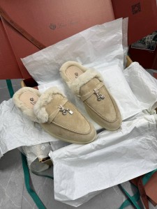 Мюли на меху Loro Piana