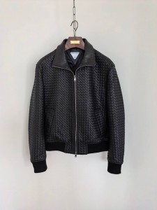 Кожаная куртка Bottega Veneta