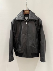 Кожаная куртка Bottega Veneta