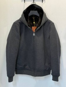 Худи на меху Loro Piana Худи на меху Loro Piana