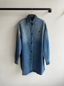 Джинсовая рубашка Prada Джинсовая рубашка Prada