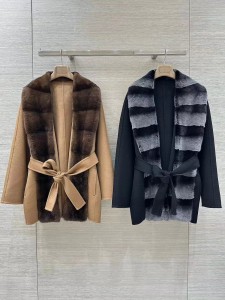 Пальто с мехом норки Loro Piana Пальто с мехом норки Loro Piana